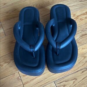 Melissa jelly platform sandal - US size 9